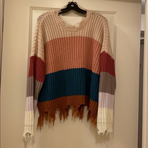 Color Block Sweater - Picture 3 of 3